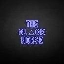 'The black horse' neon sign - VINTAGE SIGN