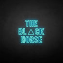 'The black horse' neon sign - VINTAGE SIGN