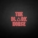 'The black horse' neon sign - VINTAGE SIGN