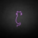'Cat back' neon sign - VINTAGE SIGN