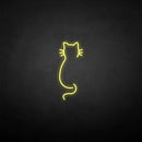 'Cat back' neon sign - VINTAGE SIGN