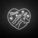 'Unicorn with heart' neon sign - VINTAGE SIGN