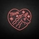 'Unicorn with heart' neon sign - VINTAGE SIGN