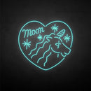 'Unicorn with heart' neon sign - VINTAGE SIGN