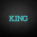 'KING' neon sign - VINTAGE SIGN