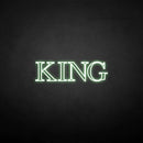 'KING' neon sign - VINTAGE SIGN