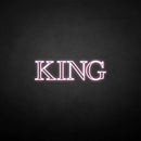 'KING' neon sign - VINTAGE SIGN