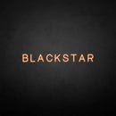 'BLACKSTAR' neon sign - VINTAGE SIGN