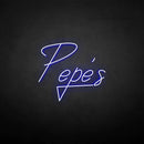 'Pepe's' neon sign - VINTAGE SIGN