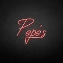 'Pepe's' neon sign - VINTAGE SIGN