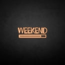 'Weekend' neon sign - VINTAGE SIGN