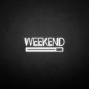 'Weekend' neon sign - VINTAGE SIGN