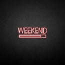 'Weekend' neon sign - VINTAGE SIGN