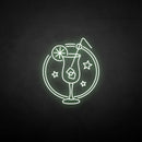 'Cock tall with lemon' neon sign - VINTAGE SIGN