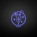 'Cock tall with lemon' neon sign - VINTAGE SIGN