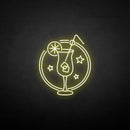 'Cock tall with lemon' neon sign - VINTAGE SIGN