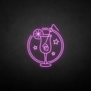 'Cock tall with lemon' neon sign - VINTAGE SIGN