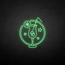 'Cock tall with lemon' neon sign - VINTAGE SIGN