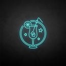 'Cock tall with lemon' neon sign - VINTAGE SIGN