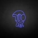 'LABS' neon sign - VINTAGE SIGN