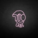 'LABS' neon sign - VINTAGE SIGN