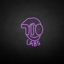 'LABS' neon sign - VINTAGE SIGN