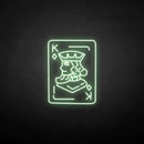 'Square K' neon sign - VINTAGE SIGN