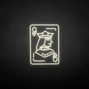 'Hearts Q' neon sign - VINTAGE SIGN