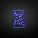 'Hearts Q' neon sign - VINTAGE SIGN