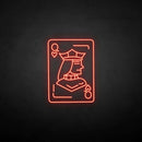 'Hearts Q' neon sign - VINTAGE SIGN