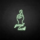 'Good-lucky' neon sign - VINTAGE SIGN