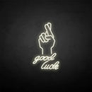 'Good-lucky' neon sign - VINTAGE SIGN