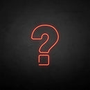 'Question mark' neon sign - VINTAGE SIGN