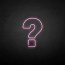 'Question mark' neon sign - VINTAGE SIGN