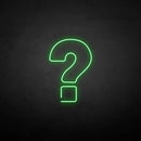 'Question mark' neon sign - VINTAGE SIGN