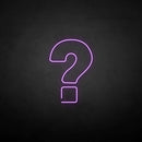 'Question mark' neon sign - VINTAGE SIGN