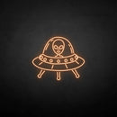 'Extra-terrestrial' neon sign - VINTAGE SIGN