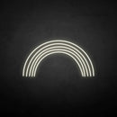 'Rainbow' neon sign - VINTAGE SIGN