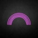 'Rainbow' neon sign - VINTAGE SIGN