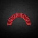 'Rainbow' neon sign - VINTAGE SIGN