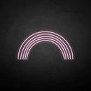 'Rainbow' neon sign - VINTAGE SIGN