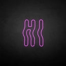 'Hi' neon sign - VINTAGE SIGN