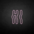 'Hi' neon sign - VINTAGE SIGN