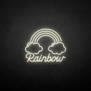 'Clouds and rainbows' neon sign - VINTAGE SIGN