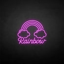 'Clouds and rainbows' neon sign - VINTAGE SIGN