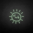 'Cute sun' neon sign - VINTAGE SIGN