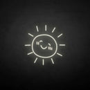 'Cute sun' neon sign - VINTAGE SIGN