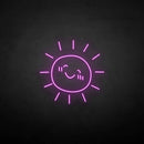 'Cute sun' neon sign - VINTAGE SIGN