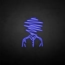 'Line people' neon sign - VINTAGE SIGN