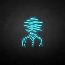 'Line people' neon sign - VINTAGE SIGN